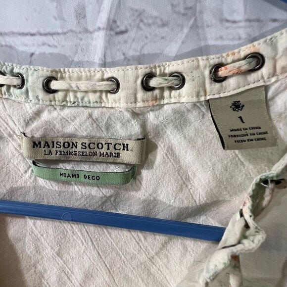 Maison Scotch Miami Deco Top - Picture 3 of 7